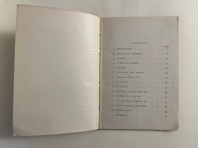 English-Swahili Phrase Book. New edition